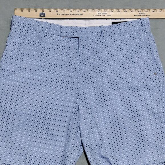 RLX Ralph‎ Lauren Golf Shorts Mens 38 Blue Geometric Performance Worn Once - Picture 9 of 15